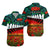 New Zealand Maori ANZAC Hawaiian Shirt Poppy Vibes - Turquoise LT8 Unisex Turquoise - Polynesian Pride