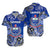 Samoa Manu Hawaiian Shirt Rugby Unique Style - Blue White LT8 - Polynesian Pride