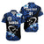 (Custom Personalised) Manu Samoa Rugby Hawaiian Shirt Unique Vibes - Blue, Custom Text And Number Unisex Blue - Polynesian Pride