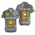 Tonga Vava'u High School Hawaiian Shirt Simple Style - Full Grey LT8 - Polynesian Pride