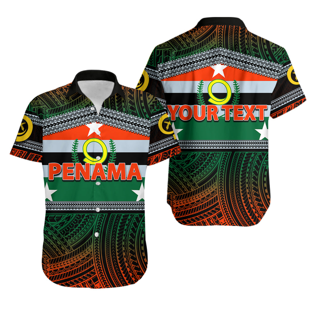 (Custom Personalised)Penama Province Hawaiian Shirt Of Vanuatu Polynesian Patterns LT6 Unisex Red - Polynesian Pride