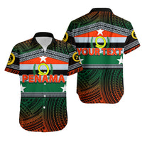 (Custom Personalised)Penama Province Hawaiian Shirt Of Vanuatu Polynesian Patterns LT6 Unisex Red - Polynesian Pride