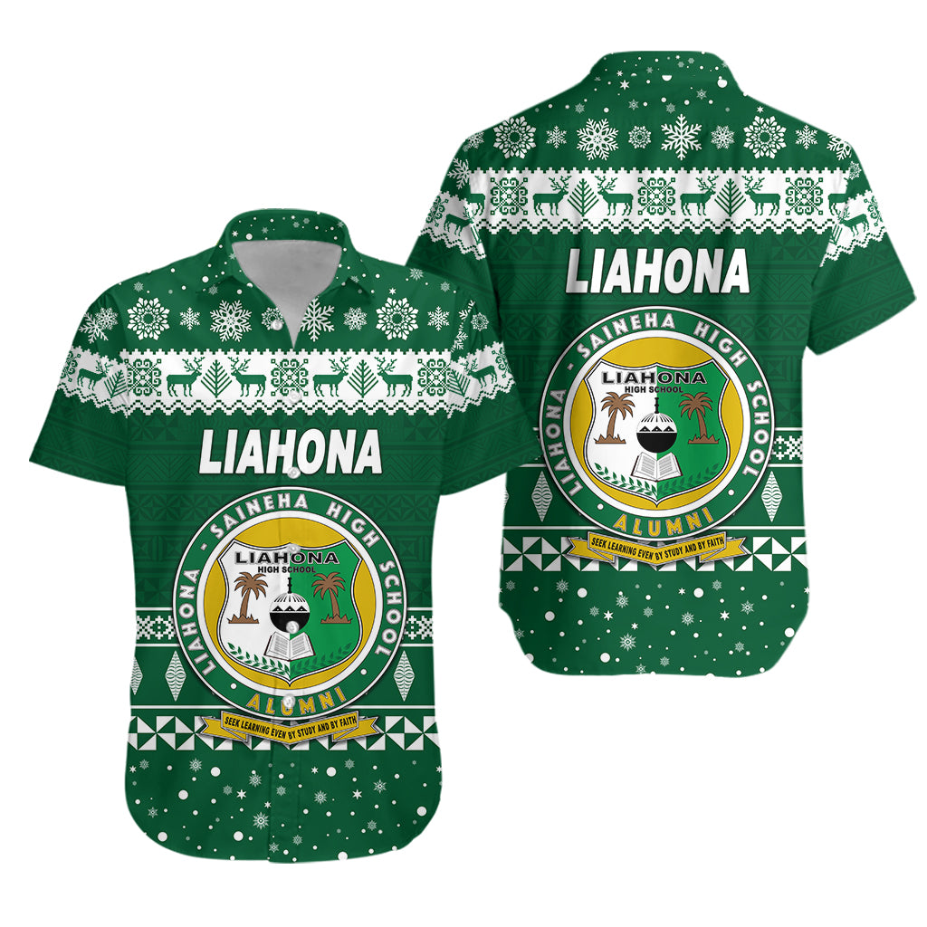 Liahona High School Christmas Hawaiian Shirt Simple Style LT8 - Polynesian Pride