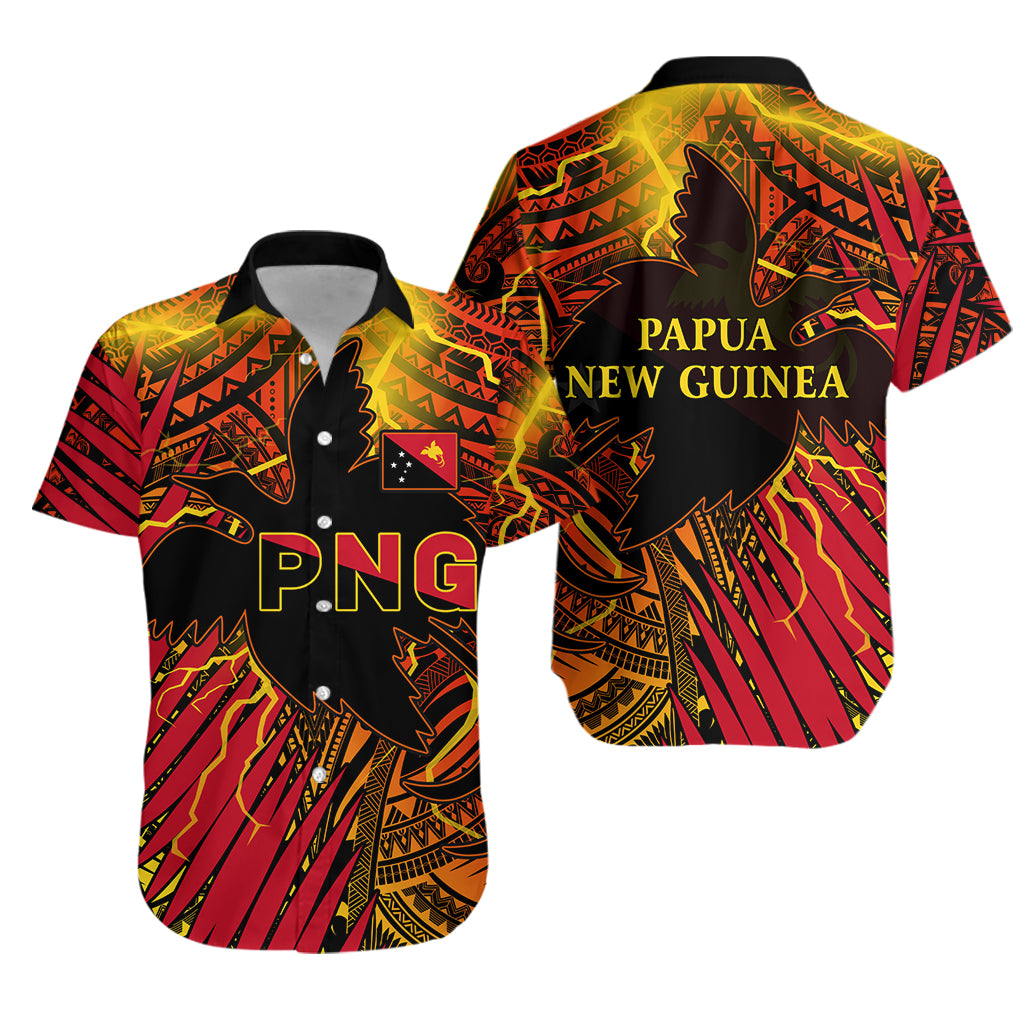 Papua New Guinea Hawaiian Shirt Style Stalwart Polynesian LT13 Unisex Black - Polynesian Pride