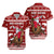 New Zealand Xmas Hawaiian Shirt Mere Kirihimete - Santa With Kiwi Bird LT7 Red - Polynesian Pride