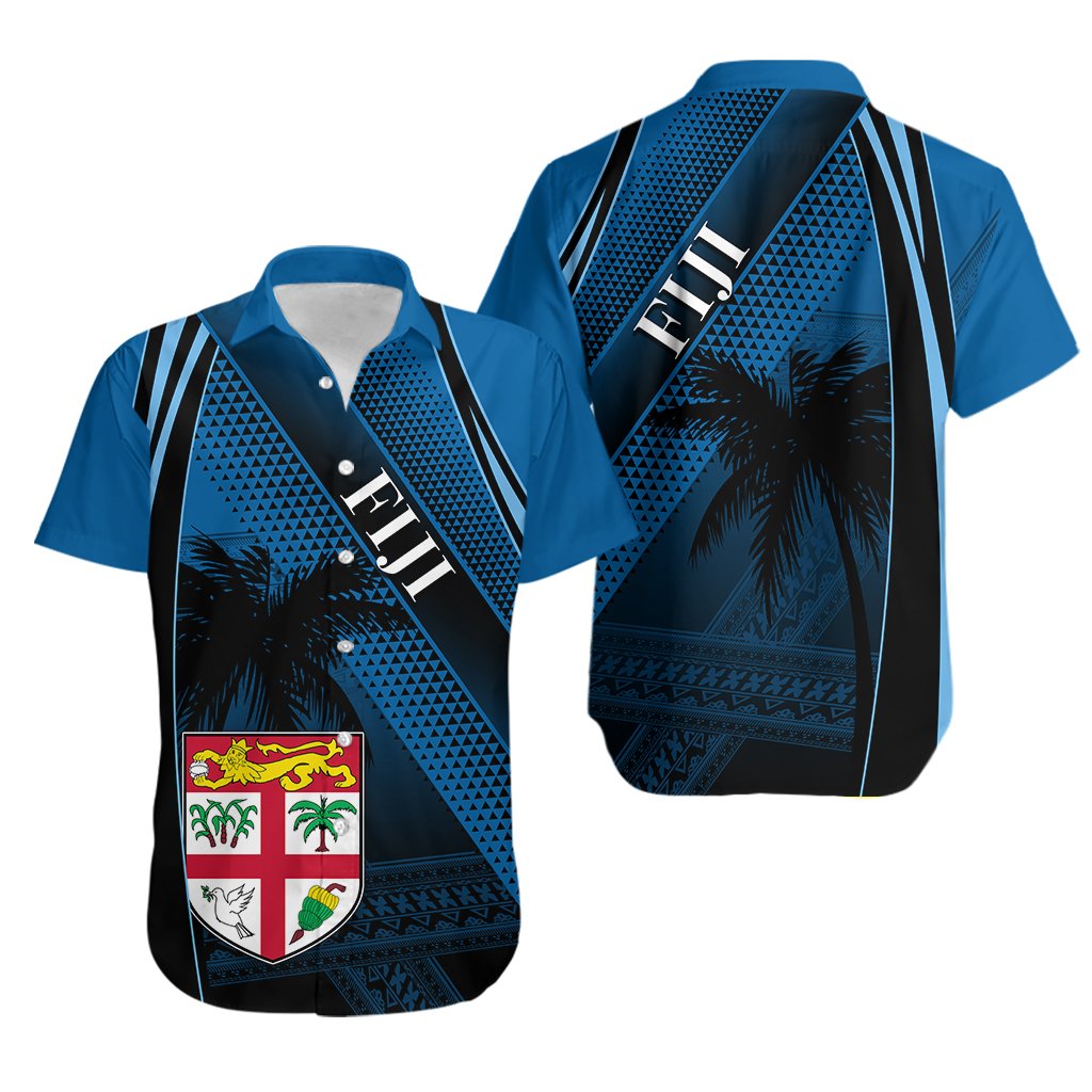 Fiji Hawaiian Special Style No.2 Unisex Blue - Polynesian Pride