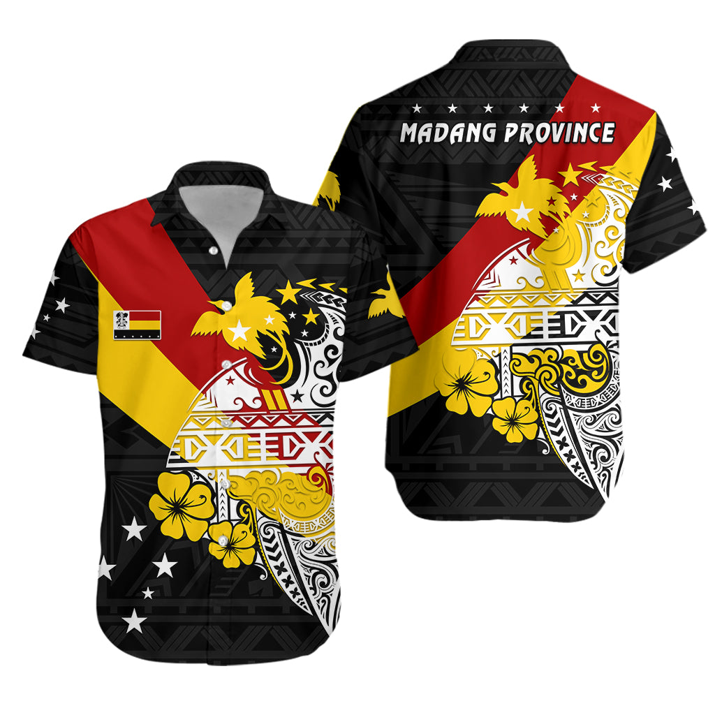 Madang Province Hawaiian Shirt Style Life PNG LT13 Unisex Black - Polynesian Pride