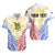 Philippines Personalised Hawaiian Shirt Filipino Sun with Eagle LT7 Unisex White - Polynesian Pride