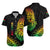 Vanuatu Rugby Hawaiian Shirt Turtle Color Unisex Black - Polynesian Pride