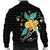 Hawaiian Aloha Plumeria Polynesian Bomber Jacket - AH - AH - Polynesian Pride