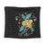 Hawaiian Aloha Plumeria Polynesian Tapestry - AH - AH Wall Tapestry Black - Polynesian Pride