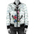 Hawaiian Anchor Hibiscus Wave Bomber Jacket - AH - Polynesian Pride