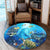 Hawaiian Animal Ocean Round Carpet - AH - Polynesian Pride