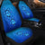 Hawaiian Blue Turtle and Hibiscus Polynesian Car Seat Covers - AH - Polynesian Pride