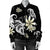 Hawaiian Butterfly Plumeria Polynesian Bomber Jacket - AH - Polynesian Pride