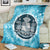 Hawaiian Coat Of Arms Polynesian Premium Blankets - AH - Polynesian Pride