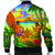 Hawaiian Couple Sing A Song On Beach Sunset Bomber Jacket - AH - Polynesian Pride