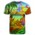 Hawaiian Couple Sing A Song On Beach Sunset T Shirt - Polynesian Pride