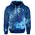 Custom Hawaiian Dolphin Hibiscus Tropic Blue Polynesian Hoodie - Polynesian Pride