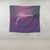 Hawaiian Dolphin Violet Polynesian Tapestry - AH - Polynesian Pride