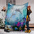 Hawaiian Dolphins Play The Ocean Polynesian Premium Blankets - AH - Polynesian Pride