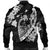 Hawaiian Fish Hook Hibiscus Banzai Surfing Polynesian Bomber Jacket - AH - Polynesian Pride