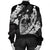 Hawaiian Fish Hook Hibiscus Banzai Surfing Polynesian Bomber Jacket - AH - Polynesian Pride