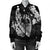 Hawaiian Fish Hook Hibiscus Banzai Surfing Polynesian Bomber Jacket - AH - Polynesian Pride