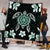 Hawaiian Greenie Turtle Plumeria Premium Quilts AH - Polynesian Pride