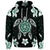 Custom Hawaiian Greenie Turtle Plumeria Hoodie - Polynesian Pride