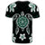 Hawaiian Greenie Turtle Plumeria T Shirt - Polynesian Pride