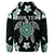 Custom Hawaiian Greenie Turtle Plumeria Hoodie - Polynesian Pride