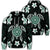 Hawaiian Greenie Turtle Plumeria Hoodie Unisex Art - Polynesian Pride