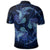 Hawaiian Hammerhead Shark Kanaka Galaxy Polynesian Polo Shirt - Polynesian Pride