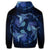 Hawaiian Hammerhead Shark Kanaka Galaxy Polynesian Hoodie - Polynesian Pride