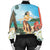 Hawaiian Hibiscus Aloha Hula Girl Dance On The Beach Bomber Jacket - AH - Polynesian Pride