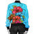 Hawaiian Hibiscus Flower Soulful Bomber Jacket - AH - Polynesian Pride