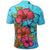 Hawaiian Hibiscus Flower Soulful Polo Shirt - Polynesian Pride