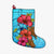 Hawaiian Hibiscus Flower Soulful Christmas Stocking - AH Christmas Stocking 26 X 42 cm Black - Polynesian Pride