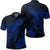 Hawaiian Hibiscus Memory Turtle Polynesian Polo Shirt Blue Unisex Black - Polynesian Pride