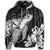 Hawaiian Hibiscus Memory Turtle Polynesian Hoodie White - Polynesian Pride