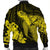 Hawaiian Hibiscus Memory Turtle Polynesian Bomber Jacket Yellow - AH - Polynesian Pride