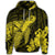 Hawaiian Hibiscus Memory Turtle Polynesian Hoodie Yellow - Polynesian Pride