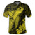 Hawaiian Hibiscus Memory Turtle Polynesian Polo Shirt Yellow - Polynesian Pride