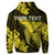 Custom Hawaiian Hibiscus Memory Turtle Polynesian Hoodie Yellow - Polynesian Pride