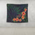 Hawaiian Hibiscus Palm Tree Background Polynesian Tapestry - AH - Polynesian Pride