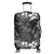 Hawaiian Hibiscus Plumeria And Pineapple Polynesian Luggage Covers - AH Black - Polynesian Pride