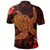 Hawaiian Hibiscus Plumeria Red Big Turtle Polynesian Polo Shirt - Polynesian Pride