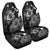 Hawaiian Hibiscus Sea Turtle Swim Polynesian Car Seat Covers - AH Universal Fit Black - Polynesian Pride