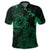 Hawaiian Hibiscus Sea Turtle Swim Polynesian Polo Shirt Green - Polynesian Pride